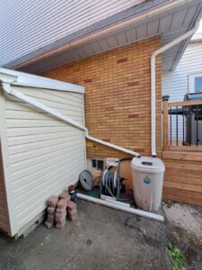 Cedar deck and privacy fence, Ottawa