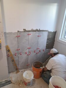 Ensuite bathroom renovation with freestanding tub and glass shower, Ottawa